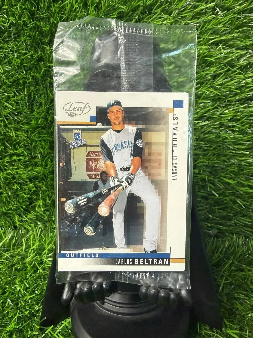 2003 Leaf Baseball Unopened Promo Pack Carlos Beltran #48 Royals HOF 2026 Sealed